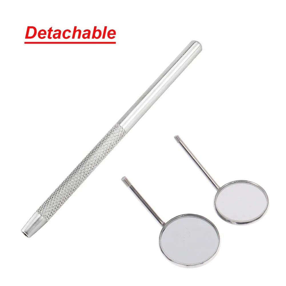 Teeth Whitening Lab - Specchio Dentale in Acciaio Inossidabile 16cm,