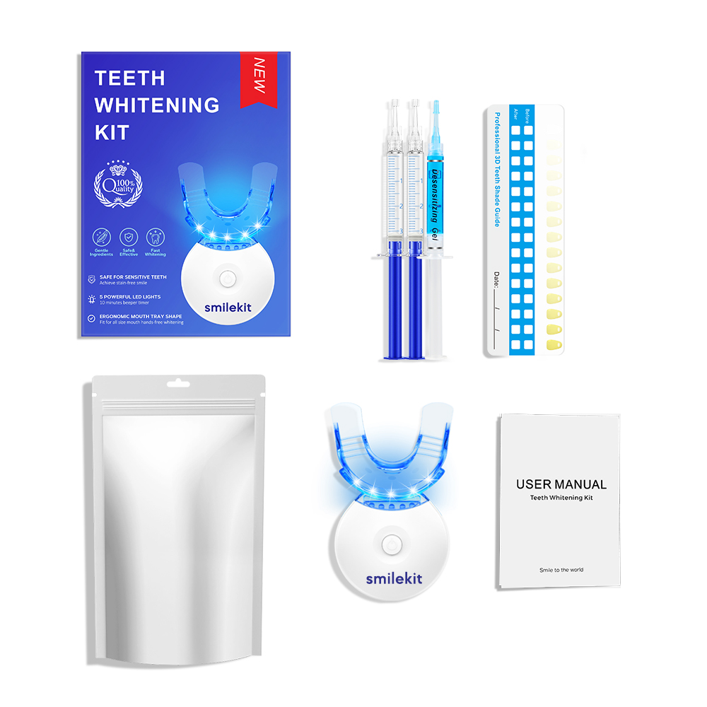 Teeth Whitening At Home - Kit per sbiancamento dei denti -