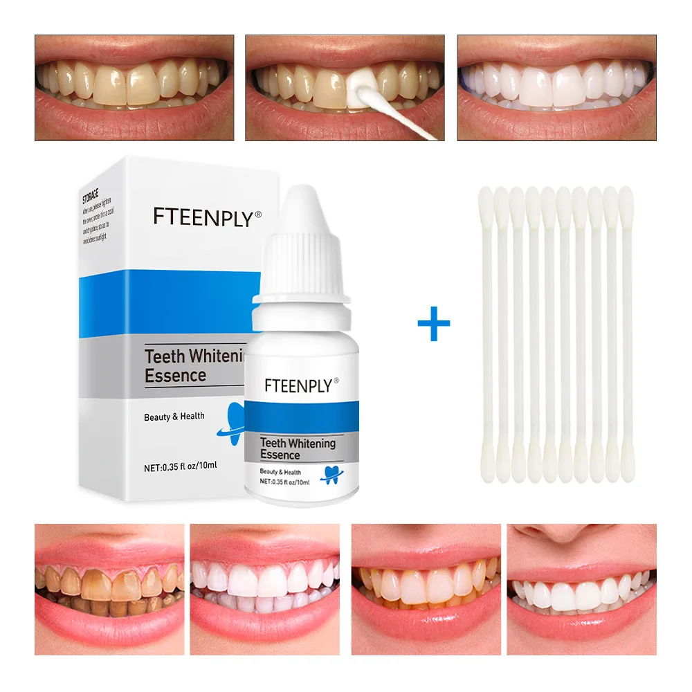 Teeth Whitening At Home - FTEENPLY Sbiancamento Dei Denti Essenza Polvere
