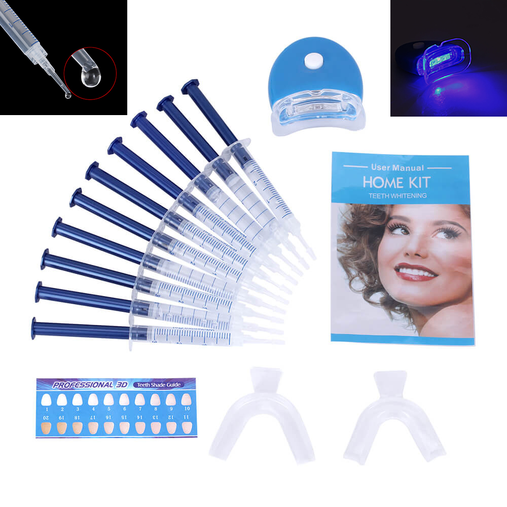 Teeth Whitening At Home - 1 set Sbiancamento dei denti 44%