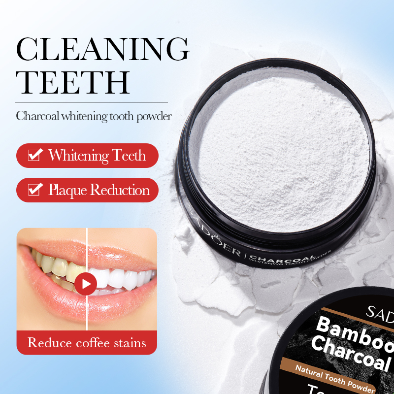 Whitening Powder Activated - Polvere sbiancante per denti al carbone