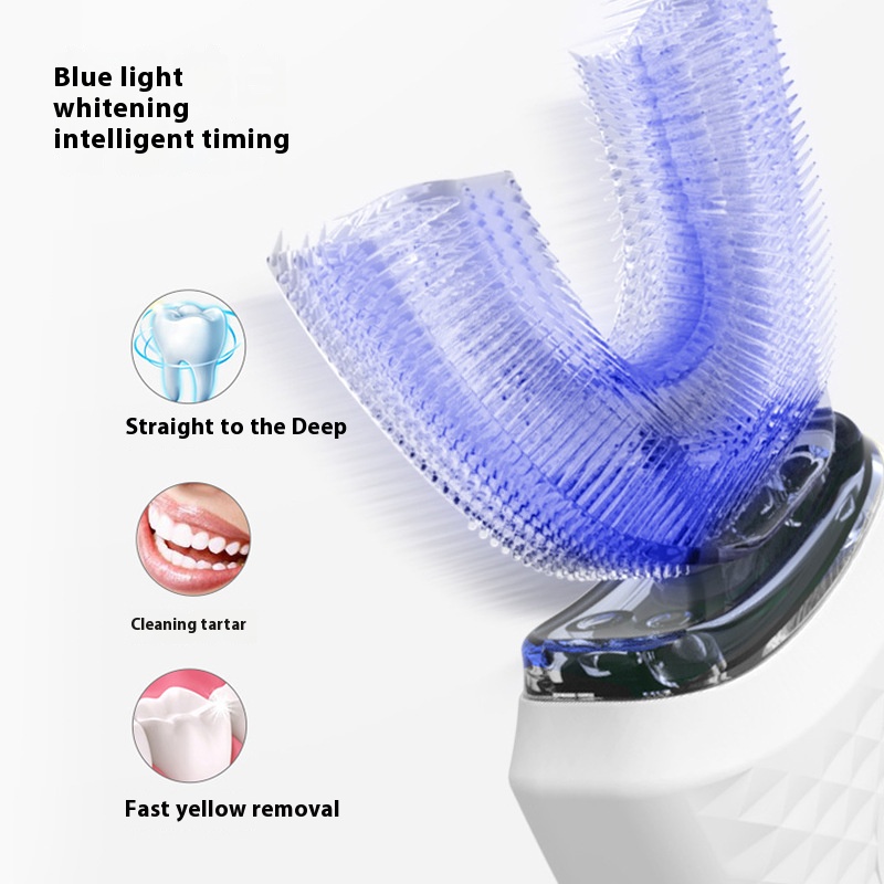 Spazzolino elettrico a forma d - Teeth Whitening Kit recensione e prezzo
