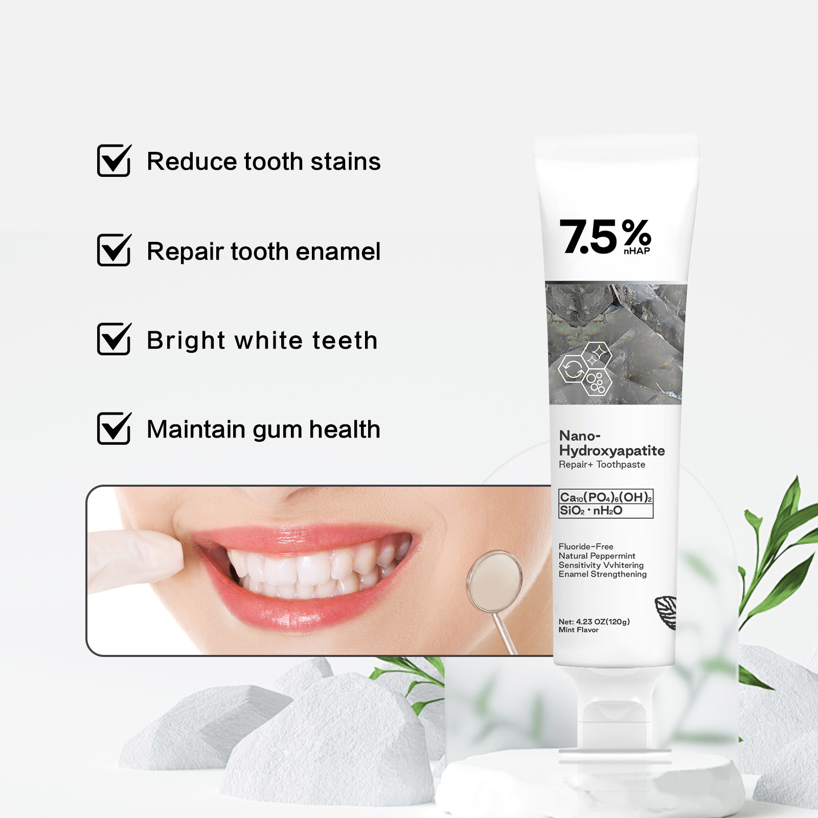 Dentifricio all'idrossiapatite - Hydroxyapatite Toothpaste recensione e prezzo