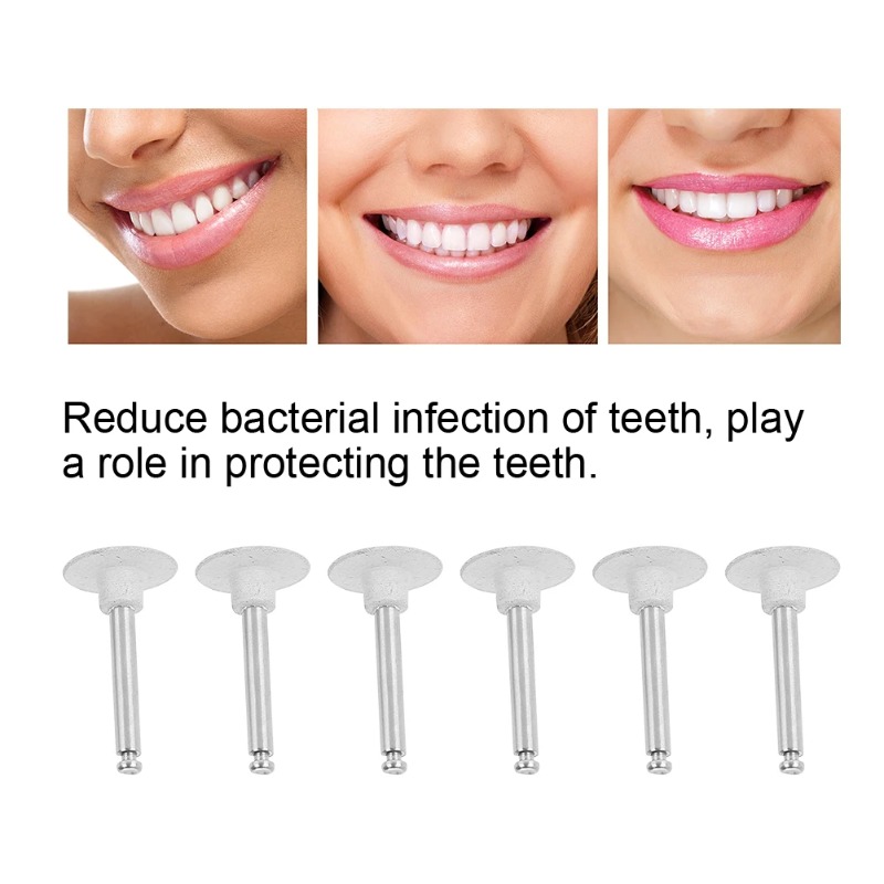 6 pz Testa di Lucidatura Dei D - Teeth Whitening Lab recensione e prezzo