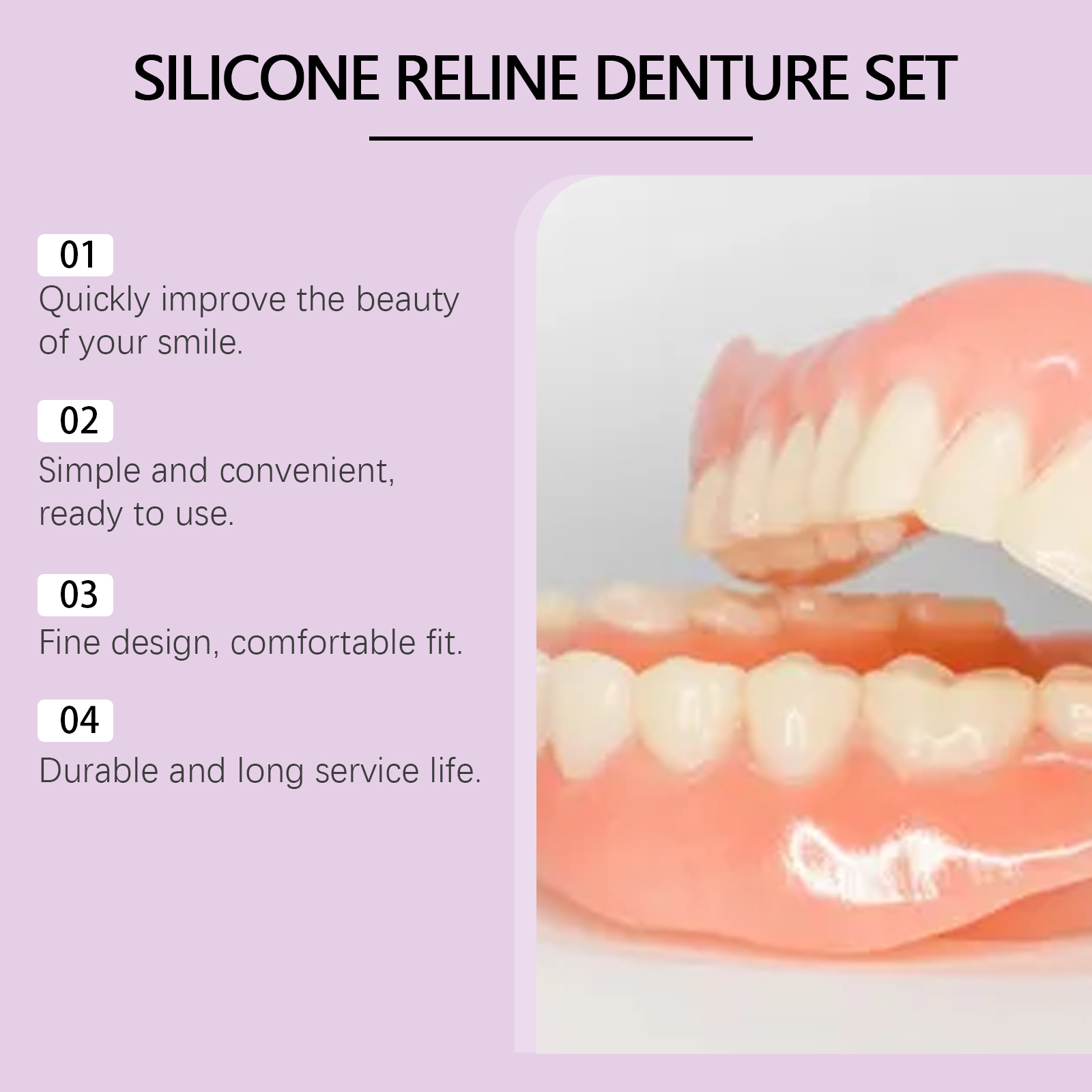 Set di protesi in silicone ada - Teeth Whitening Kit recensione e prezzo