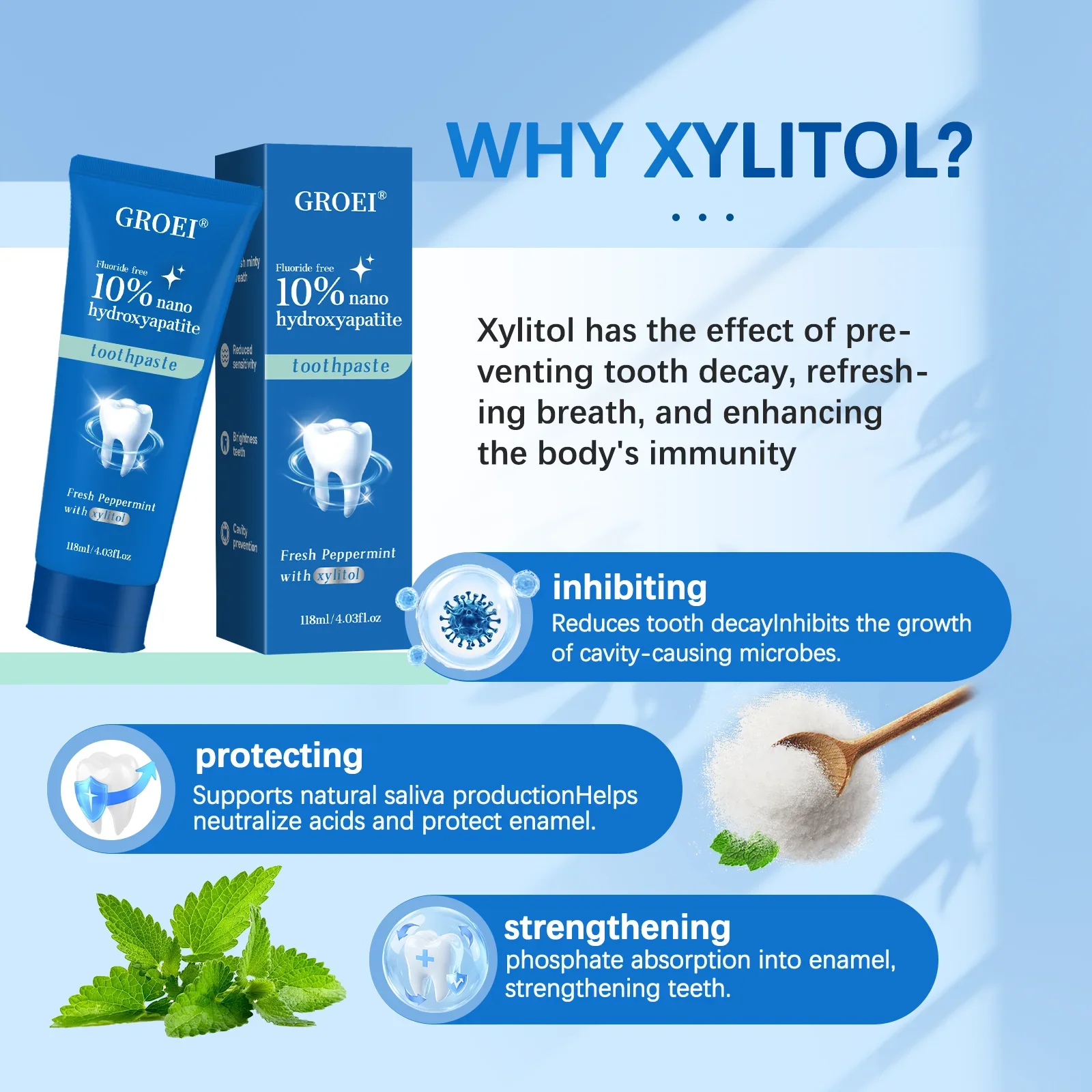 Dentifricio allo xilitolo per  - Hydroxyapatite Toothpaste recensione e prezzo