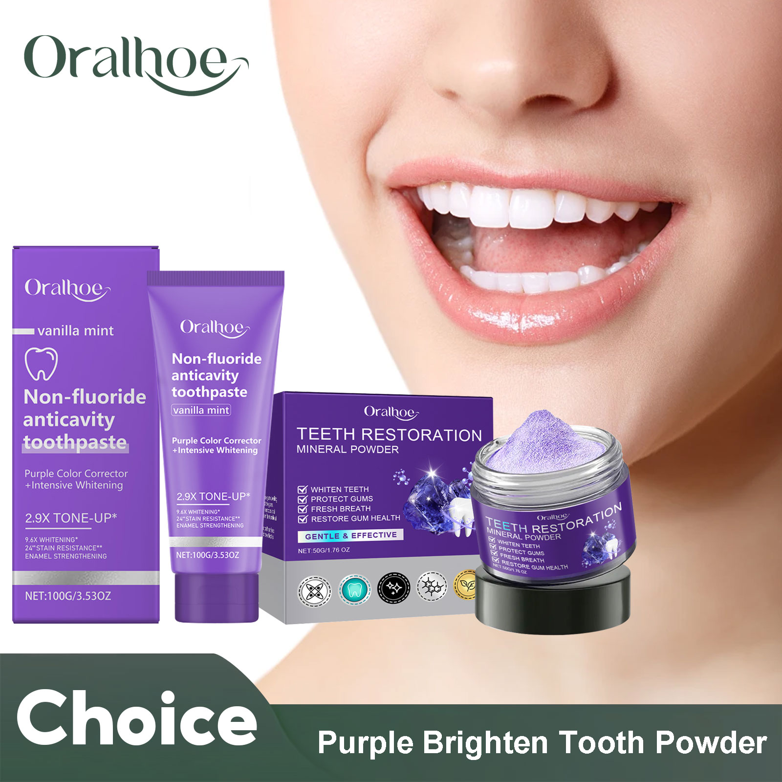 Teeth Restoration Mineral Powd - Teeth Whitening At Home recensione e prezzo