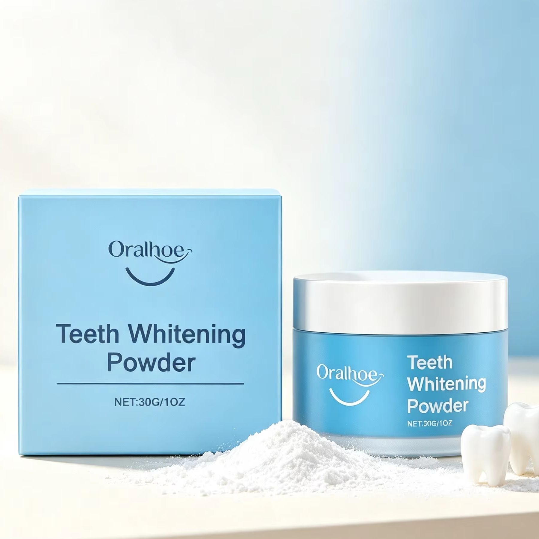 Polvere Dentale Oralhoe per Pu - Teeth Whitening At Home recensione e prezzo