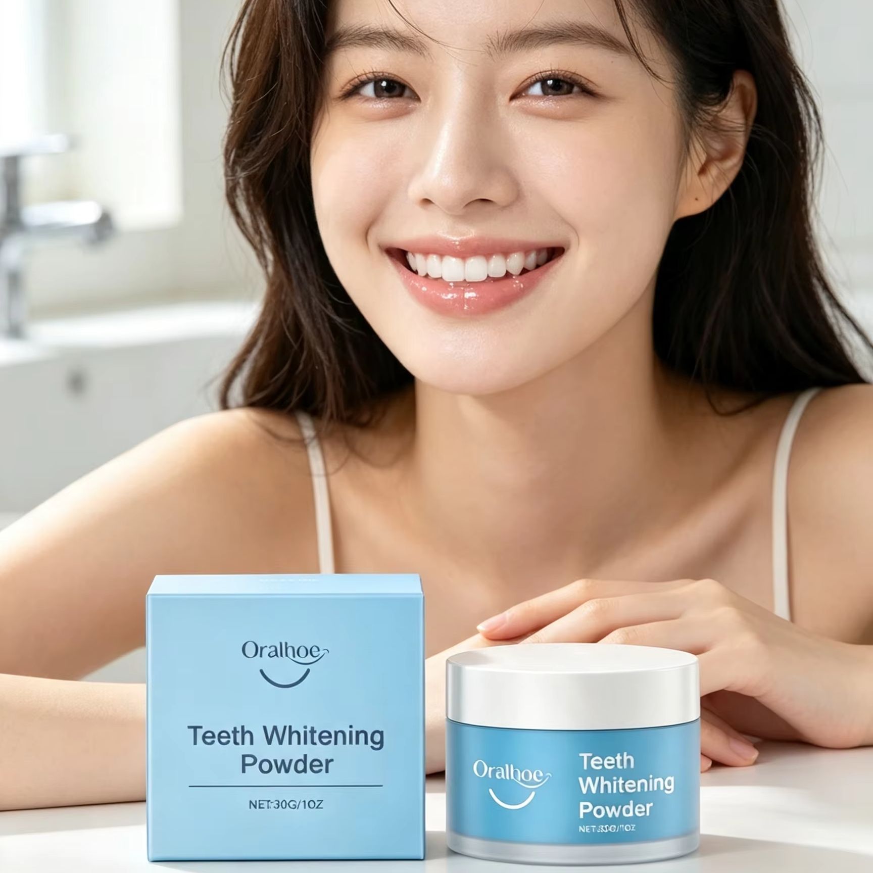Polvere Dentale Oralhoe per Pu - Teeth Whitening At Home recensione e prezzo