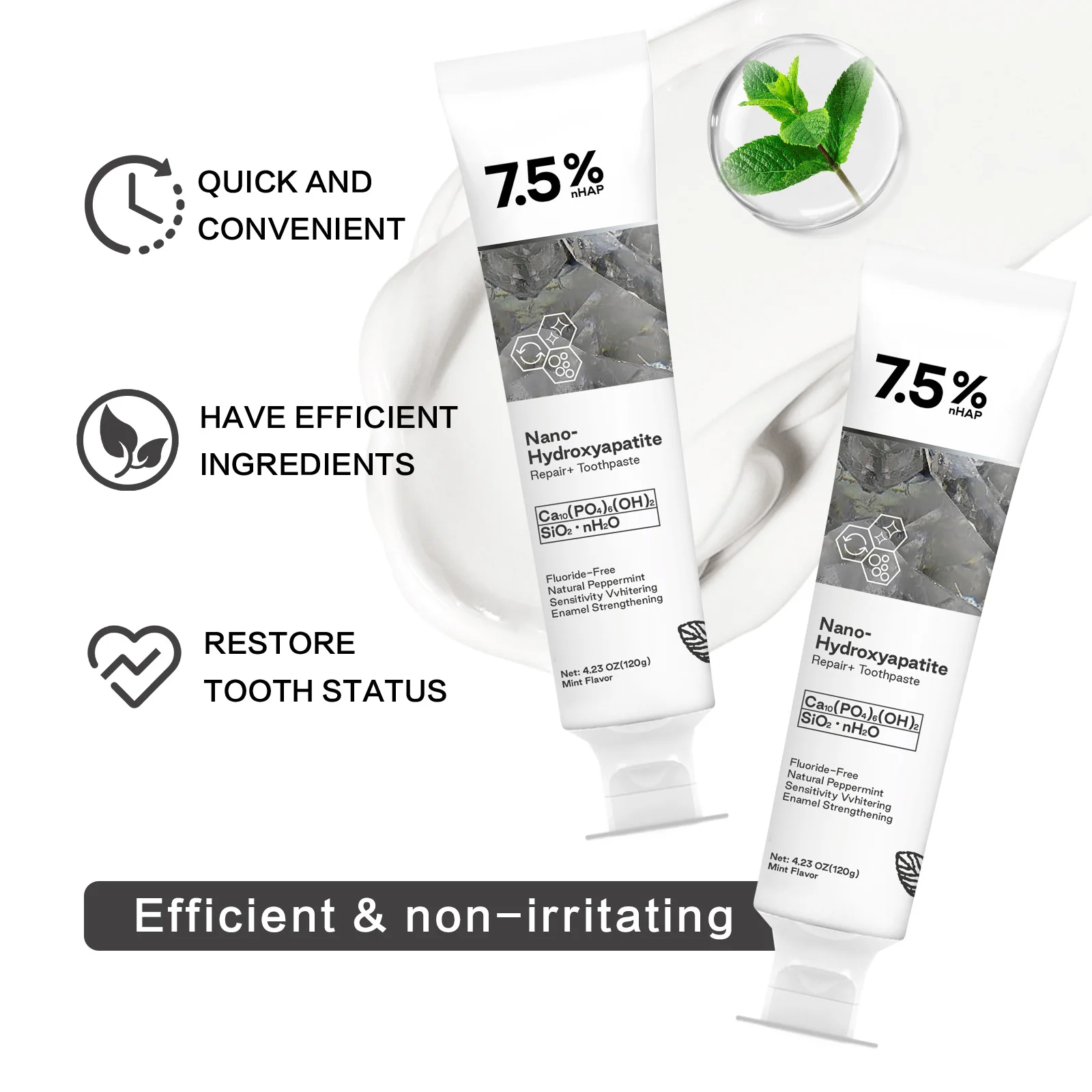 120g Nano Idroxyapatite Dentif - Hydroxyapatite Toothpaste recensione e prezzo