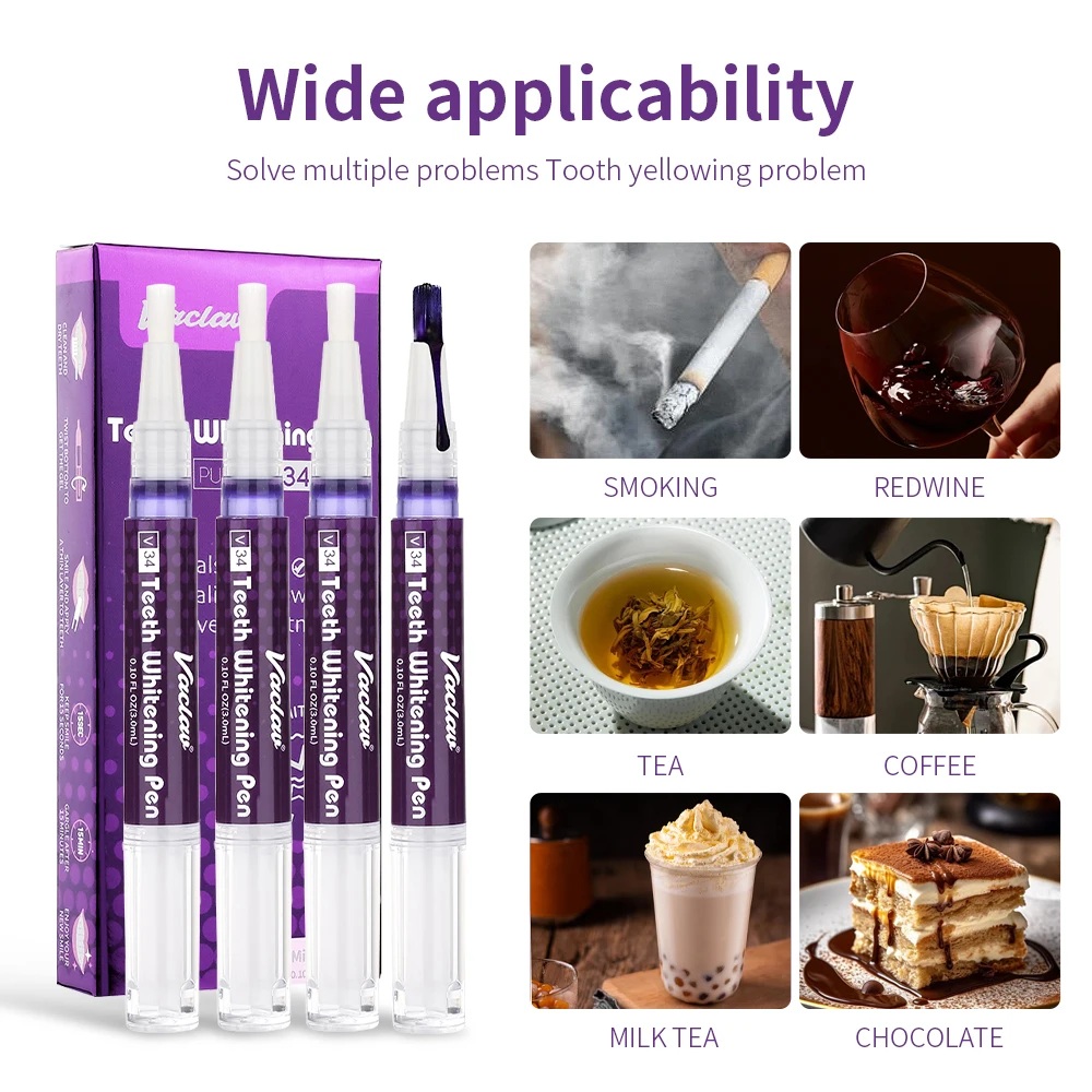 Vaclav V34 Penna gel sbiancant - Teeth Whitening At Home recensione e prezzo